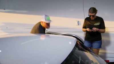 But no, I never saw him
so I don't know if he... - Street Outlaws No Prep Kings Team Attack