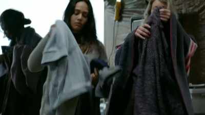 But no one expected
to arrive how we did -- - The Crossing