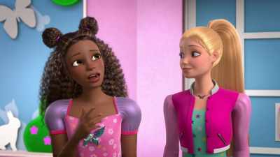 But not just any horse.
It's, uh... - Barbie: A Touch of Magic