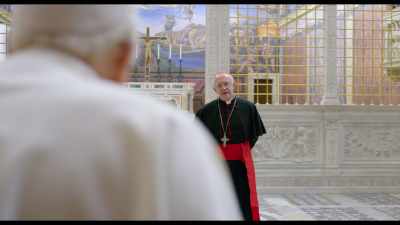 But now you are here in Rome to see me, - The Two Popes