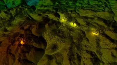 But now, Francisco's newly
discovered site at Witzna, - Lost Treasures of the Maya