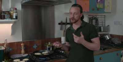 But now, it's just brimming
with produce and... - Together