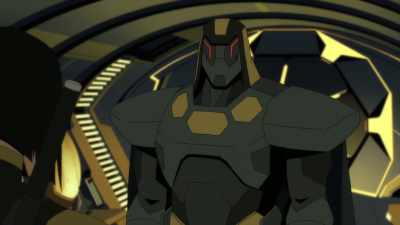 But now their father
can have a front-row seat - Deathstroke: Knights & Dragons - The Movie