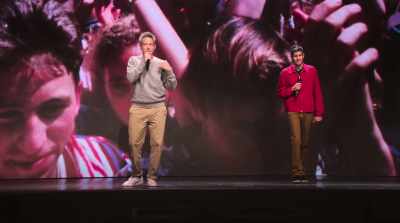 But now there's some other guy on stage. - Beastie Boys Story
