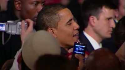 But Obama swooped right in - Obama: In Pursuit of a More Perfect Union