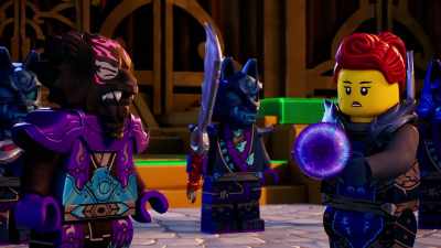 But of course, an elemental
master had to interfere. - LEGO Ninjago: Dragons Rising