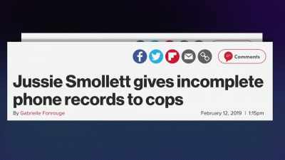 But once
I had the evidence that I did, - Jussie Smollett: Anatomy of a Hoax