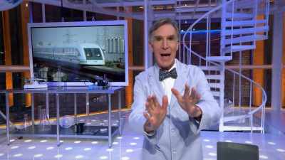 But one thing magnets can't do
is help you heal your knee. - Bill Nye Saves the World