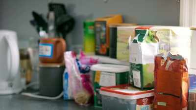 But you only had left
in your cupboard lasagna sheets. - James May and the Dull Men