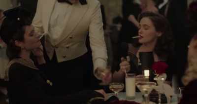 But they only photograph her drinking milk - Rebel in the Rye