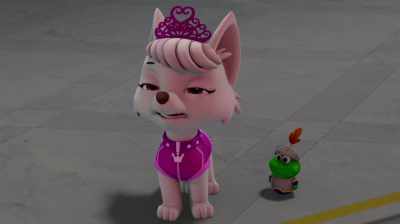 But only the Earl can
open the vault - PAW Patrol: Jet To The Rescue
