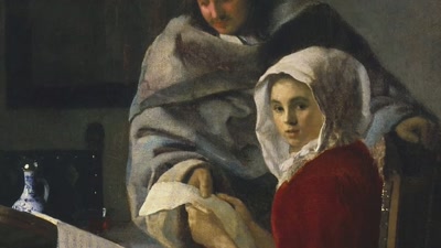 But other artists like Ter Borch - Vermeer: The Greatest Exhibition
