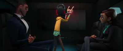 But my other senses are
elevated, so you... Ow! - Spies in Disguise