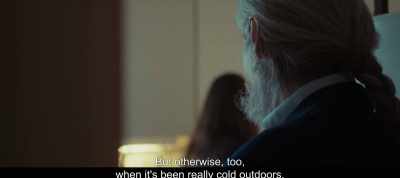 But otherwise, too,
when it's been really cold outdoors. - The Most Beautiful Boy in the World