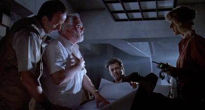 But it ought to be me really going - Jurassic Park