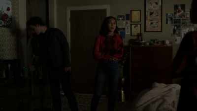 But our conversation
in the woods - Pretty Little Liars: The Perfectionists