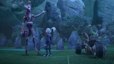 But outside this place,
it has been less than a day. - Samurai Rabbit: The Usagi Chronicles