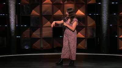 But over there, - Backstage with Katherine Ryan