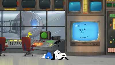 But that performance was
as impressive as your mustache. - Snoopy in Space