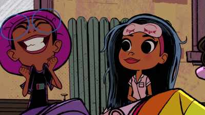 But that phone
better be real clean - Marvel's Moon Girl and Devil Dinosaur