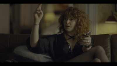 - but...
- [phone chimes] - Russian Doll