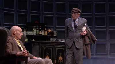 ...but pointed out I would be taking nothing
that belonged to you - National Theatre Live: No Man's Land