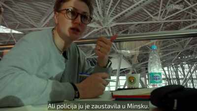 But police detained her in Minsk. - Welcome to Chechnya