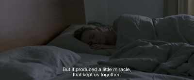 But it produced a little miracle,
that kept us together. - Under the Tree
