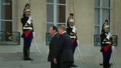 But progress had been stymied by
countries including France - Putin vs the West