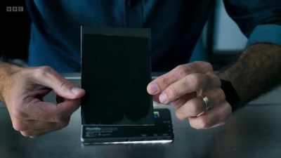 But put it alongside the Vantablack, - Secrets of Size: Atoms to Supergalaxies