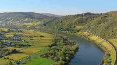 But rather than being shunned
by wine-makers, - World's Most Scenic River Journeys