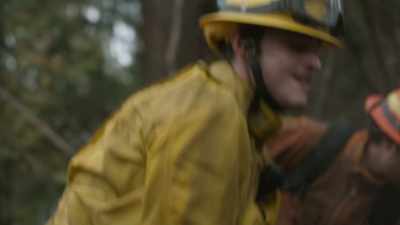 But right now, if you go down,
we've got two people to save, - Fire Country