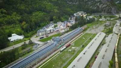 But right under the Germans' nose, - Secrets of the Railways
