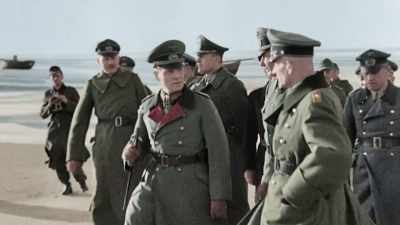 But when Rommel looks 
at the coast defense, - Greatest Events of World War II in Colour
