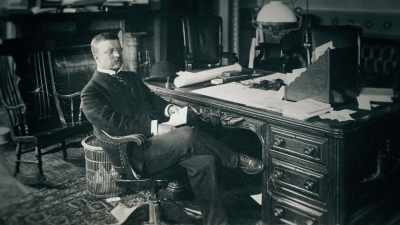 - But for Roosevelt,
his father did not - Theodore Roosevelt