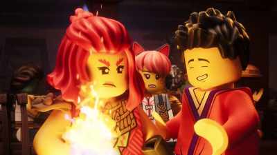 But save it for the games,
or else-- - LEGO Ninjago: Dragons Rising