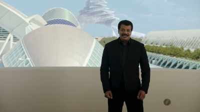 But science is telling us that
life's time scale measures in - Cosmos: Possible Worlds