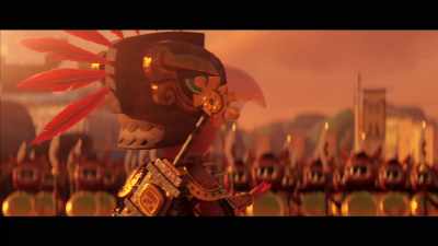 ...but to secure the warrior spirits
in generations to come. - Maya and the Three