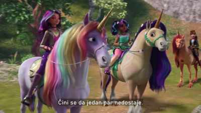 -But it seems we're missing one pair.
-[unicorn neighs] - Unicorn Academy