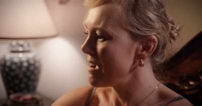 But he senses her suspicion,
so he changes things up - White Rabbit Project