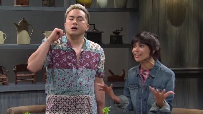 But seriously, imagine playing
"Mario Kart 8" and hearing this! - Saturday Night Live