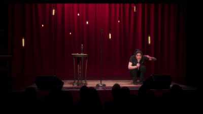 But she has to get as low as possible - Sarah Silverman: A Speck of Dust