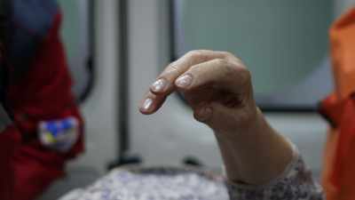 But shells don't just
hit the Left Bank. - 20 Days in Mariupol