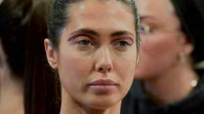 But she's gone for a really fine glitter, - Glow Up: Britain's Next Make-Up Star