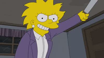 But she's gone now. - The Simpsons