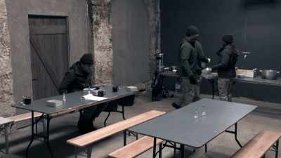 But when shit starts to fucking...
Break down. ..break down, - Celebrity SAS: Who Dares Wins