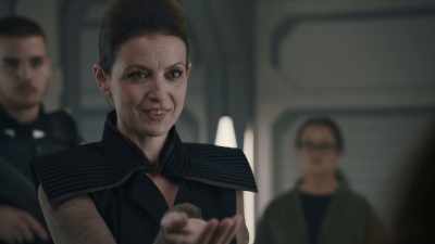 But you should know, my partner is
staying behind in the shuttle with a bomb, - The Ark