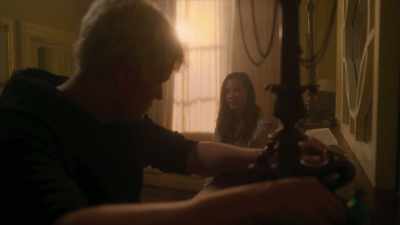 But she slipped him
a note right in front - The Rook