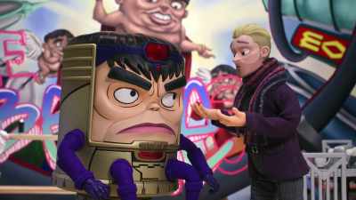 But some employees filed a complaint
about its appropriateness. - Marvel's M.O.D.O.K.