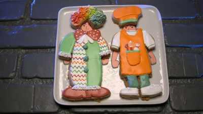 But some of you
had some issues
getting them to match up. - Halloween Cookie Challenge